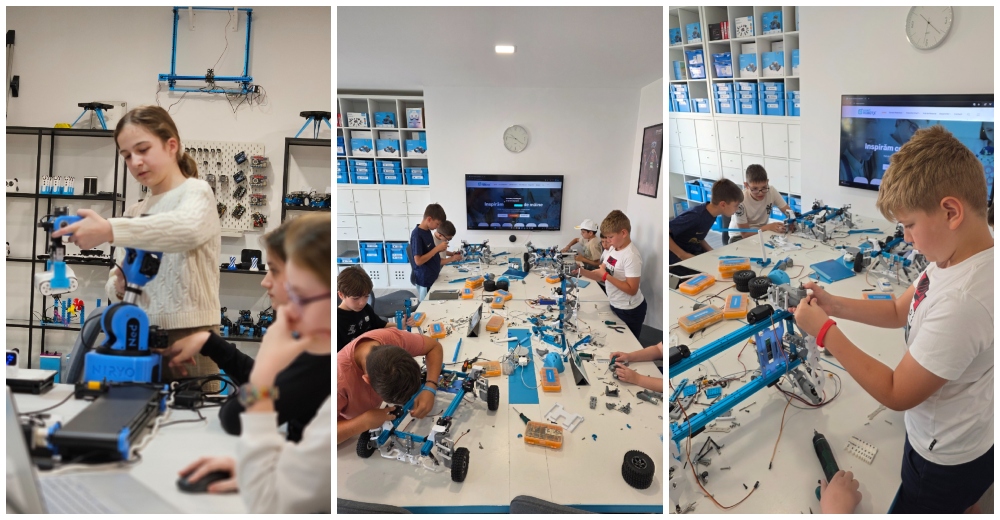 FOTO. Smart RobotX Satu Mare dă startul înscrierilor la cursurile de robotică și programare. Prima ședință este gratuită