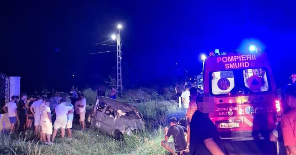 FOTO. Tragedie înfiorătoare într-un județ din țară. Cinci oameni au murit într-un accident. Șoferul nu avea permis