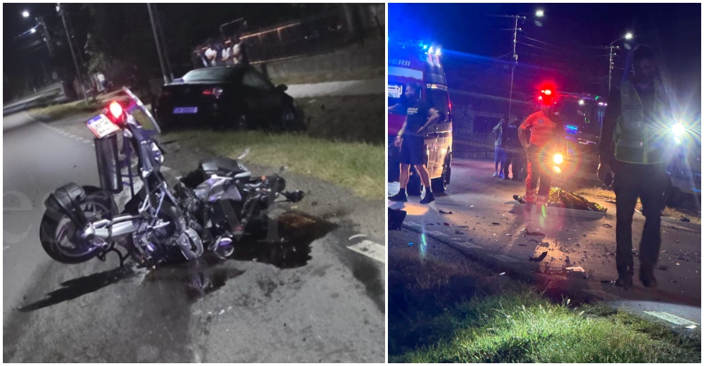 FOTO. Cum s-a produs tragedia din Satu Mare. De unde este motociclistul decedat sâmbătă