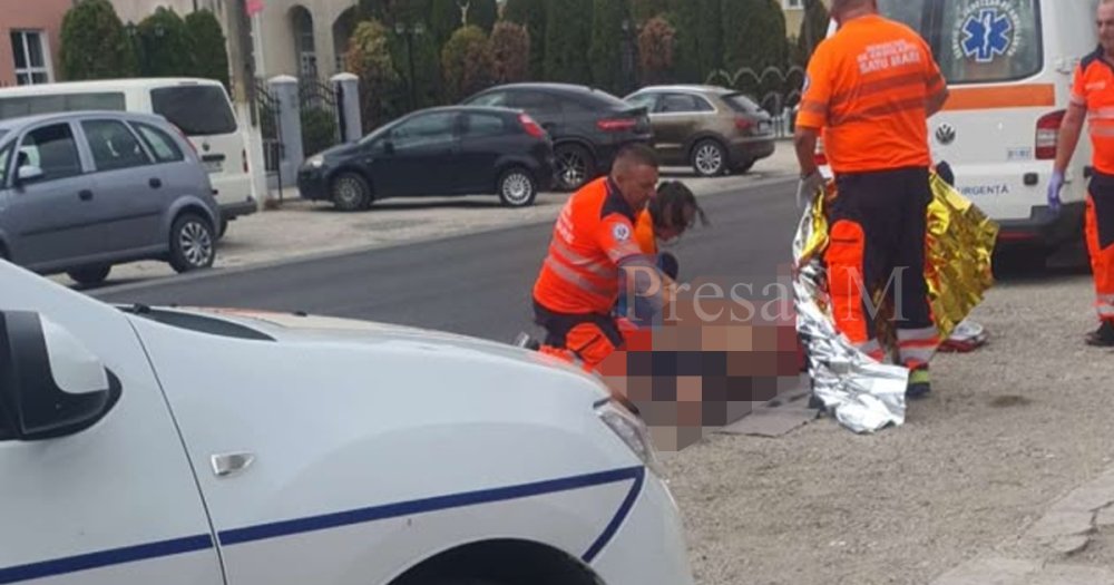 FOTO/VIDEO. Imagini dramatice pe DN19A, în județul Satu Mare. Bărbat în stop cardio-respirator