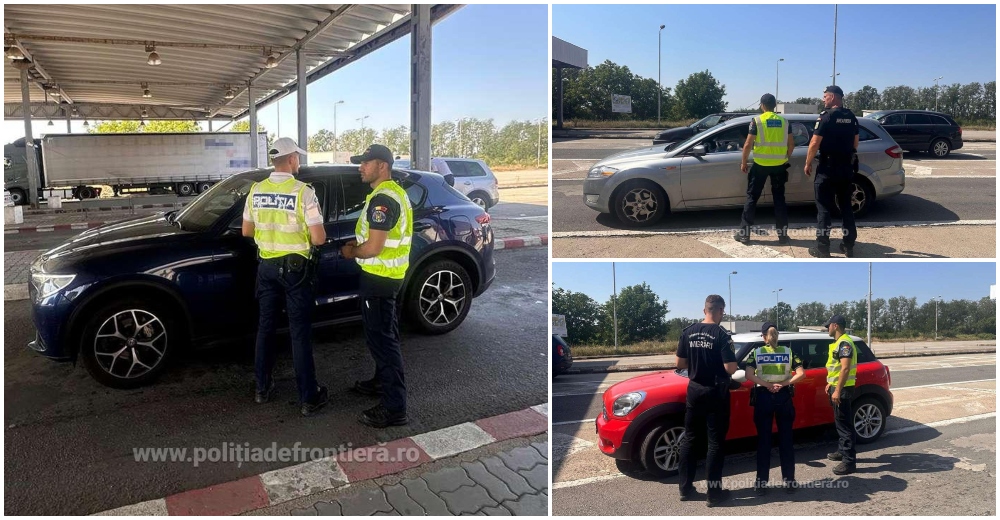 FOTO/VIDEO. Controale „reinstituite” temporar la frontiera cu Ungaria. Sute de persoane și mașini, verificate în județul Satu Mare