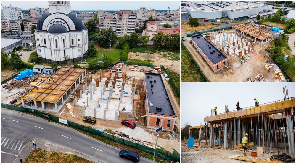 FOTO. Se construiește cea mai modernă și râvnită grădiniță din Satu Mare. Când vor fi gata lucrările