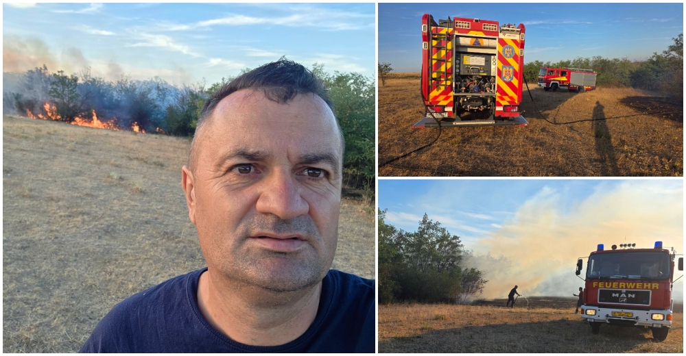 FOTO. Primar revoltat în Satu Mare: ”Mai mulți au filmat incendiul decât au pus mâna să ajute”