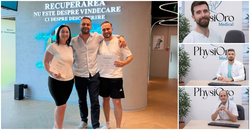 Servicii de TOP în sănătate! Centru de recuperare medicală PhysiOro lansează Divizia medicală PhysiOro