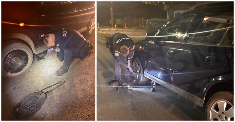 FOTO. O imagine cât o mie de cuvinte. Ce făceau doi polițiști din Satu Mare la ora 03.00