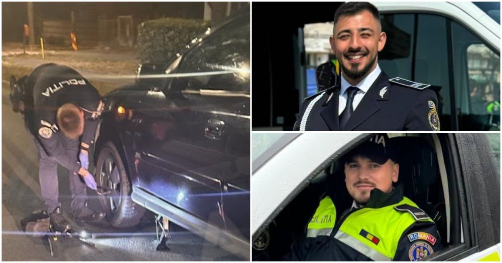 FOTO. Cine sunt polițiștii din Satu Mare care au demonstrat că uniforma înseamnă și omenie. Au fost felicitați și de sindicaliști