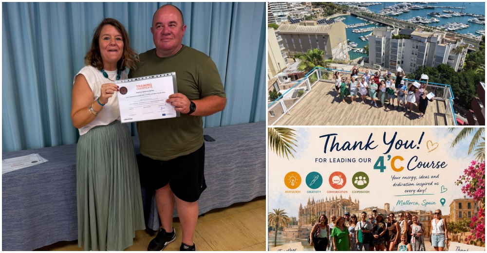 FOTO. Experiență internațională pentru un profesor din Satu Mare. Curs Erasmus+ în Palma de Mallorca
