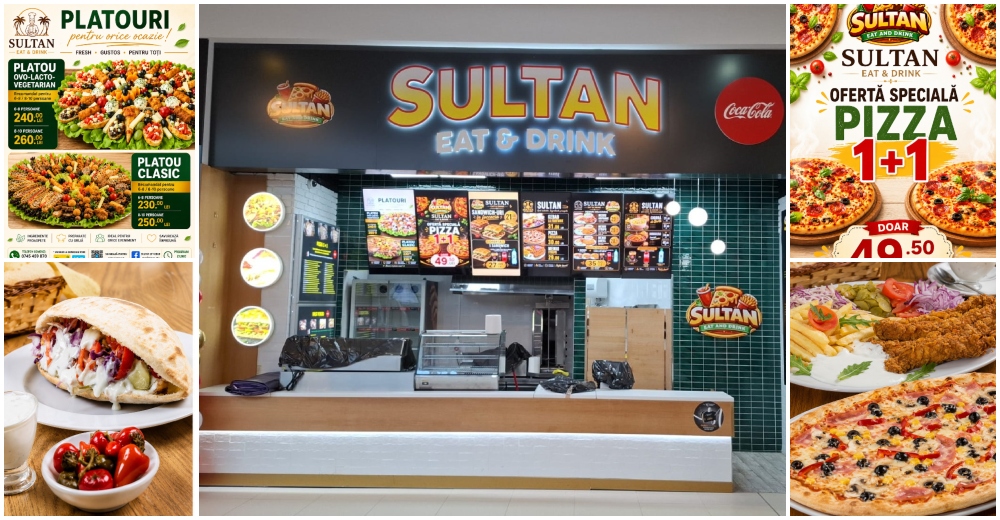 FOTO. SULTAN EAT-DRINK, mai aproape ca niciodată de sătmăreni! După 14 ani în Micro 17, și-a deschis porțile în Shopping City Satu Mare