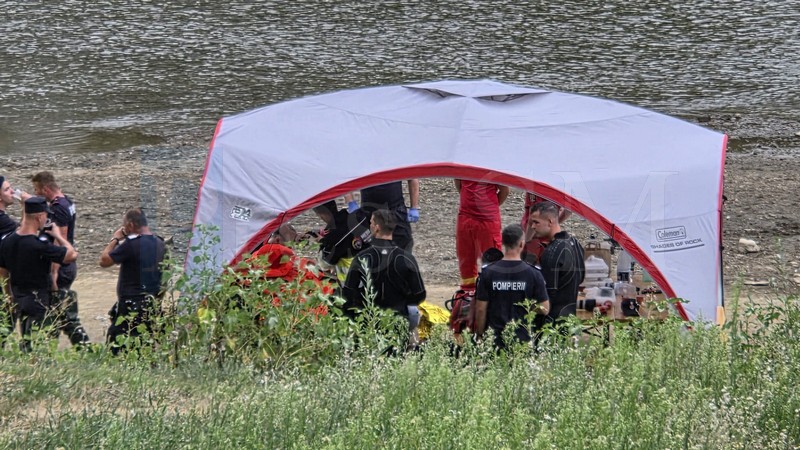 FOTO/VIDEO. A fost găsit trupul tânărului înecat ieri în apele Someșului