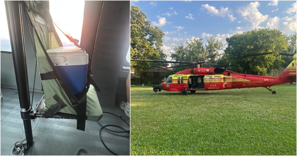 FOTO. O nouă șansă la viață, cu sprijin de la Satu Mare. Sângele sătmărenilor a ajuns într-o misiune contra cronometru pentru un transplant hepatic