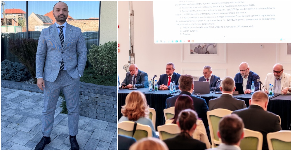 Satu Mare, reprezentat la vârful avocaturii românești. Decanul Vlad Baculescu, prezent la Consiliul UNBR