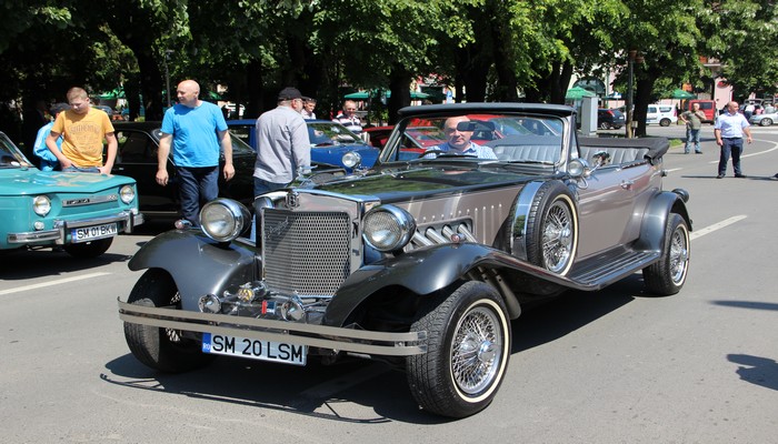 parada masinilor de epoca la satu mare