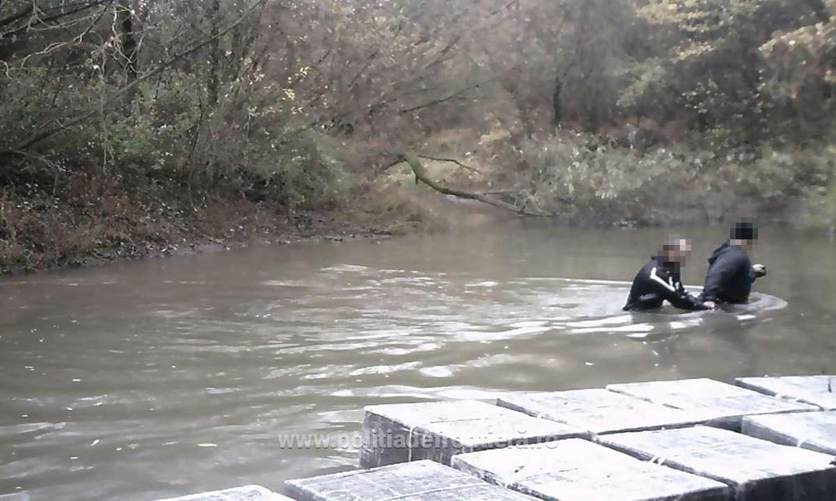 Contrabandă cu țigări la Satu Mare