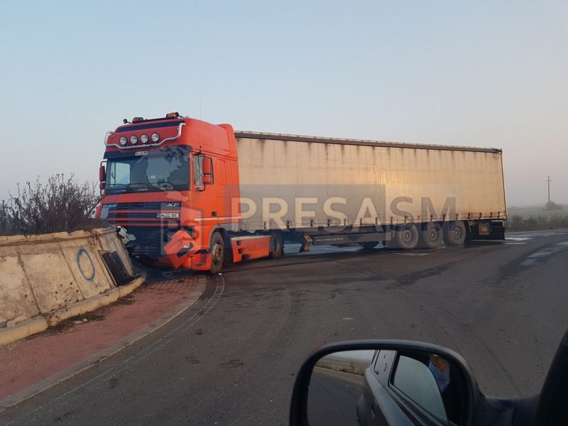 accident Terebești TIR