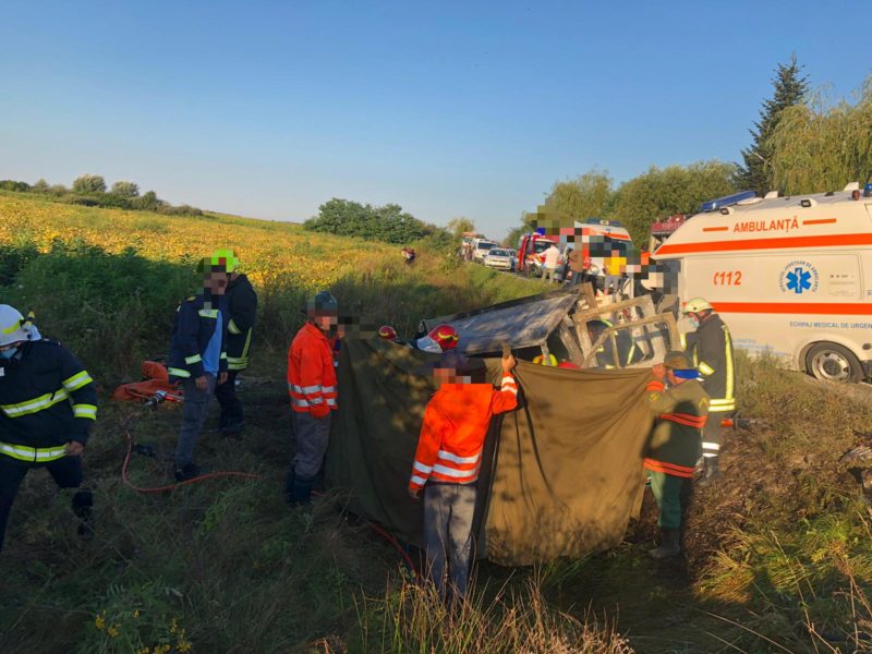 Accident cu doi morți în județul Satu Mare