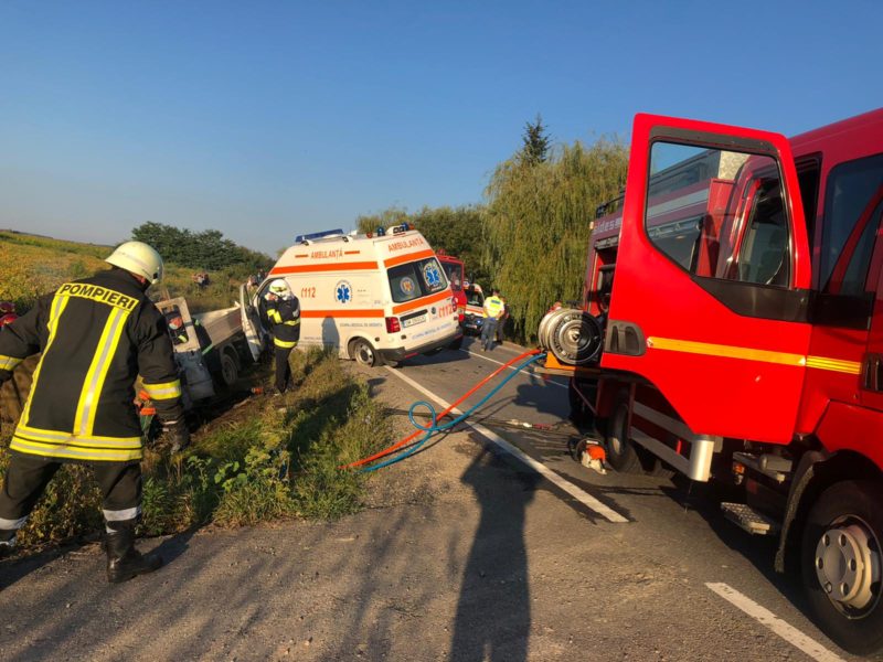 Accident cu doi morți în județul Satu Mare